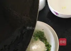 Illustration of how to make green onion cake 5