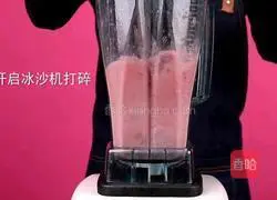 Illustration of how to make the same fleshy watermelon as Heytea 6