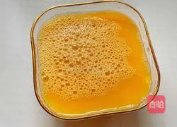 Illustration of how to make steamed egg custard with shrimps 3