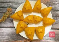 Illustration of how to make pumpkin steamed buns 5