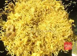 Illustration of home-style fried noodles 10