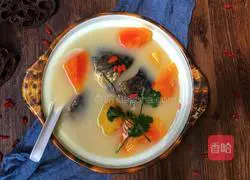 Illustration of how to make papaya fish soup 13