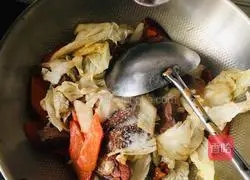 Illustration of how to make braised duck with cabbage and vermicelli 8