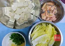 Tofu and shrimp soup recipe 1