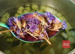 Winter Melon Peel Forget-Me-Not Flower Tea Recipe Illustration 6