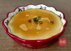 Illustration of how to make steamed scallop and egg custard 7