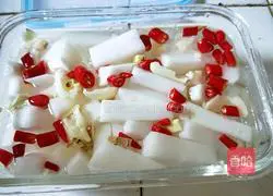 Illustration of how to make pickled radish 3