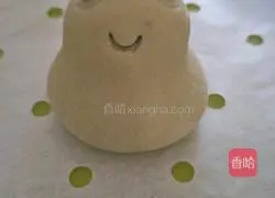 Illustration of how to make cute little monster steamed buns 12