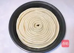 Illustration of how to make longevity noodles (one noodle) 9