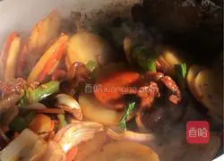 Dry pot potato slices Practice illustration 11