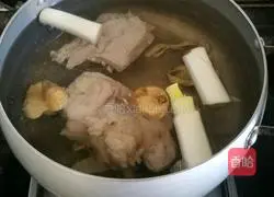 Radish stick bones Illustration of how to make soup 5