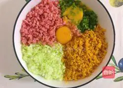 Illustration of how to make colorful thousand-layer cake 2