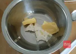 Illustration of how to make cream cheese biscuits 1