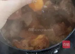 Illustration of how to make tomato and egg pimple soup 8