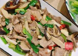 Illustration of how to make stir-fried pork with oyster mushrooms 6