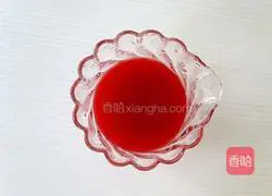 American style illustration of pomegranate ice 4