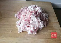 Illustration of how to make pork and tofu stuffed buns 7