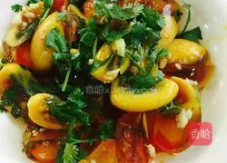 Illustration of how to turn cold salad into eggs 4