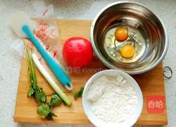 Douyin Internet celebrity Illustration of how to make egg noodles 1