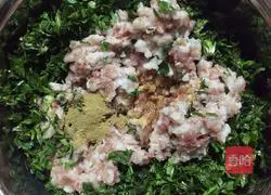 Illustration of how to make shepherd's purse dumplings 8