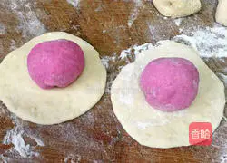 Illustration of how to make flowering steamed buns 6
