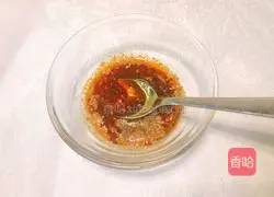 Chengdu - Illustration of how to make dandan noodles 3