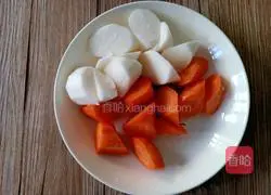 Illustration of how to make carrot, yam and pork ribs soup 10