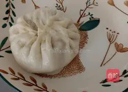 Radish Illustration of how to make steamed buns with flour filling 22