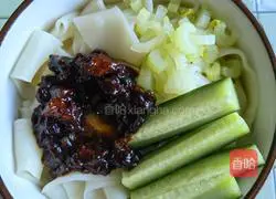 Illustration of Old Beijing Fried Noodles 14