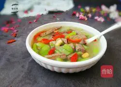 Luffa and Pork Liver Soup Recipe for Weight Loss Illustration 10