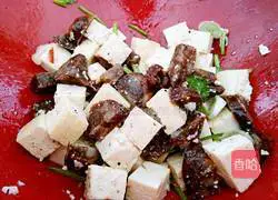 Illustration of how to make sausage mixed with tofu 6