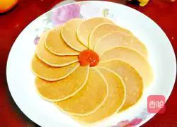 Illustration of how to make corn kernel muffins 1