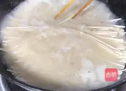 Illustration of how to make fish bone noodle soup 9