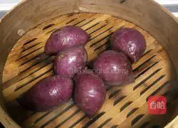 Purple Sweet Potato Pearl Milk Tea Recipe Illustration 1