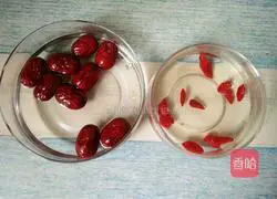 Illustration of making red dates and wolfberry health tea 2