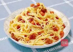 Illustration of how to make noodles with mushroom meat sauce 9