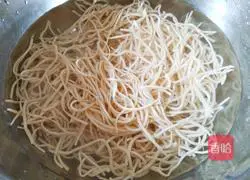 Illustration of Yangzhou dried shredded fried pork 2