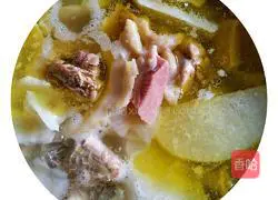 Wild Bamboo Shoots and Ham (Yunnan) Chicken Stew Illustration 4