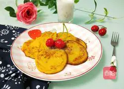 Illustration of how to make pumpkin pancakes 8