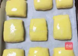 Illustration of how to make cumin-baked buns (risen version) 13