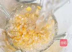 Illustration of how to make millet corn paste 5