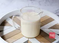 Illustration of how to make taro mud Bobo milk tea 5