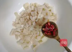 Cold salad Illustration of how to make lotus root 9