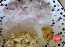 Illustration of how to make yuba and egg soup 2