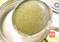 Coconut Mango Sago Illustration of how to do it 8