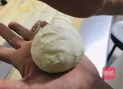 Illustration of how to make bean paste buns 6