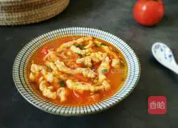 Illustration of how to make fried meat with tomato soup 9