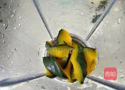 Illustration of how to make yam and pumpkin soup 4