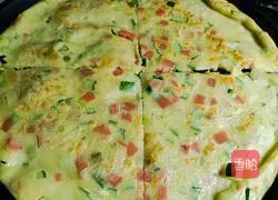 Ham and Egg Soft Pancake - Magic Flour Recipe Illustration 5