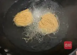 Illustration of how to make tomato and egg noodles 1